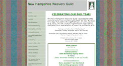 Desktop Screenshot of nhweaversguild.org